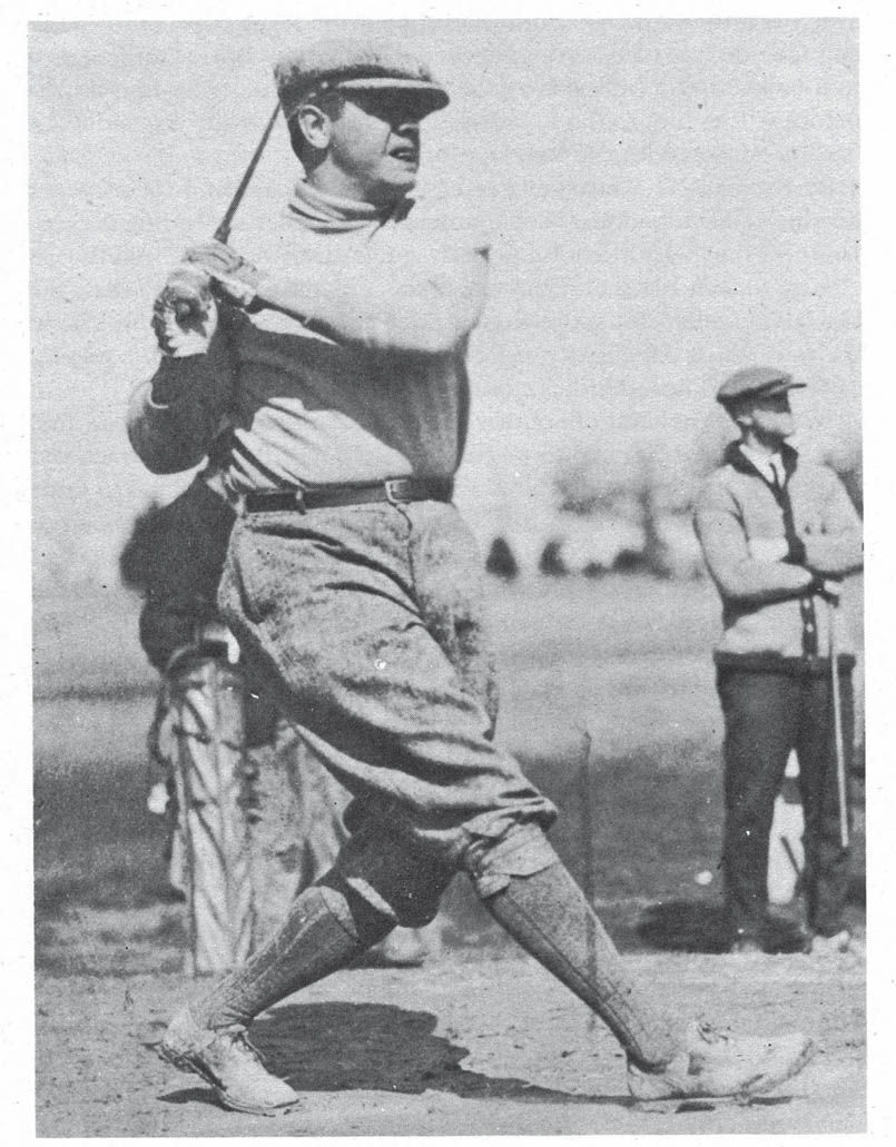 Babe Ruth Playing Golf in Hot Springs, Arkansas